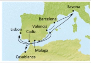 Costa Cruise to Spain & More...