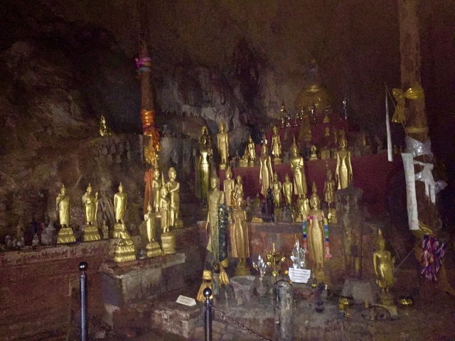 Thousands of Buddhas left by believers